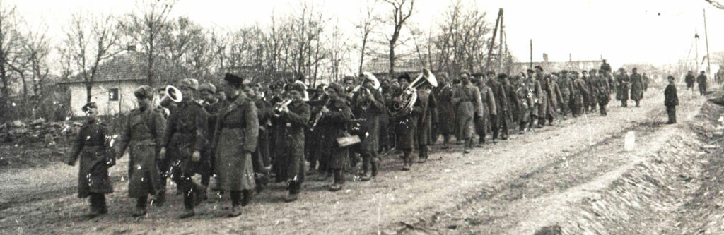 Вступление в Рыбницу 41 гв. стр. дивизии март 1944 г.